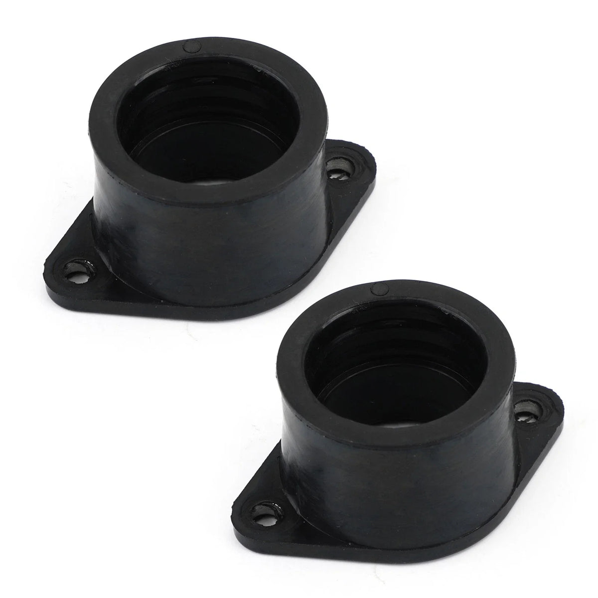 2 Pcs Intake Boot Manifold Carb Insulator for Kawasaki KZ400 (1974–1976)