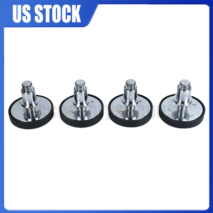 Set of 4 Car Lift Adapter 35mm with Rubber Lift Pads for CLACLRP354