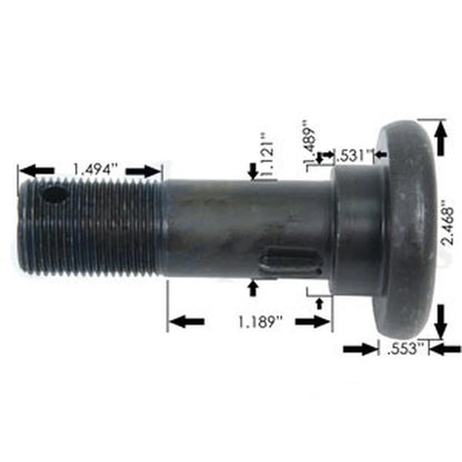 Bolt for Shredder A-VLH1711-AI (No Year Range Specified)