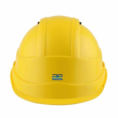 Shelblast Safety Helmet with Peak for Professional (Lemon Yellow)