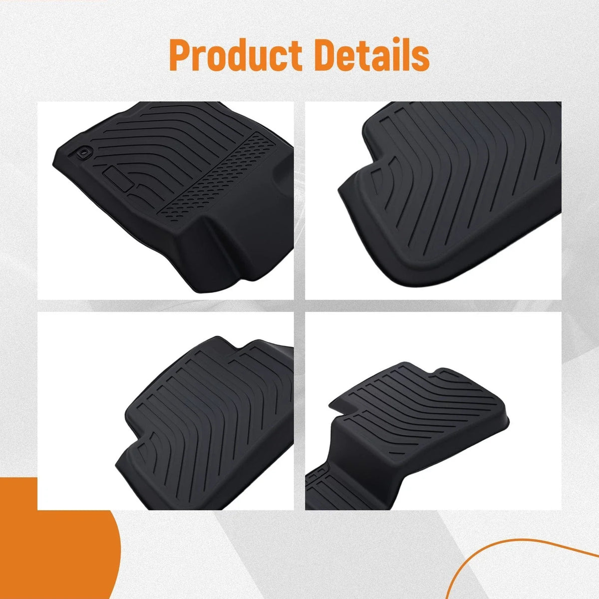 All-Weather Floor Mats for Honda Civic/Integra (2022–2026)
