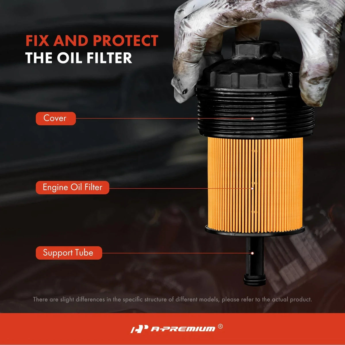 Engine Oil Filter Cover for Dodge Sprinter 2500/3500 (2003–2006)