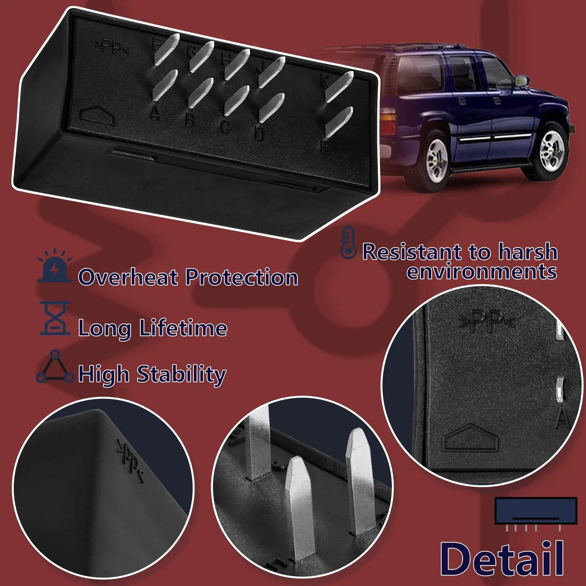 LED Hazard Warning Flasher Relay for GM Turn Signal