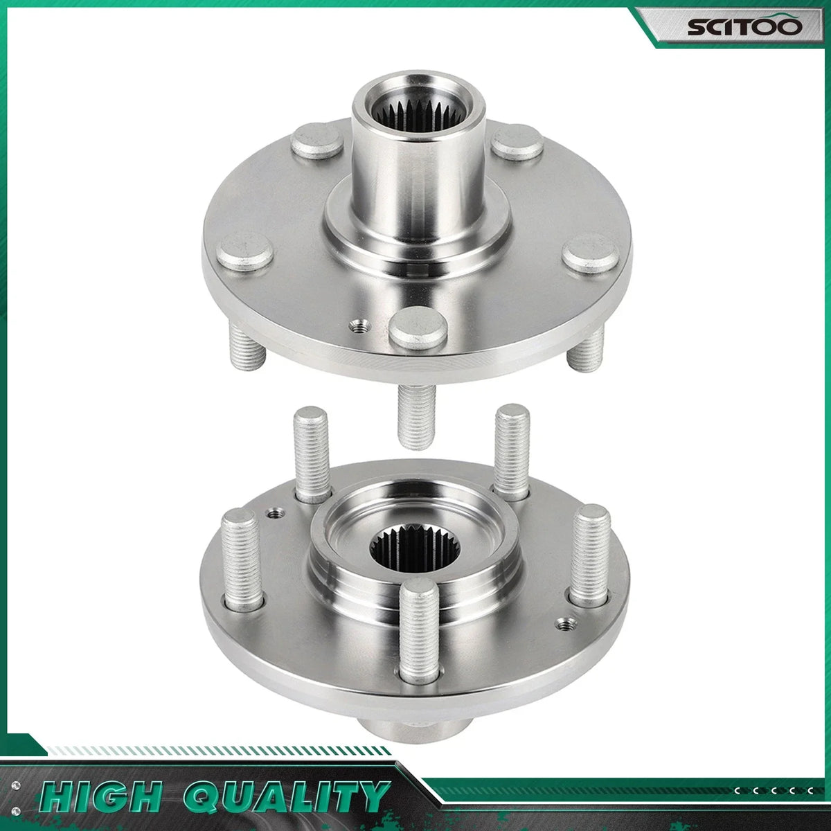 2X Front Wheel Hub for Kia Forte Forte5 (2014–2018) 5 Lug