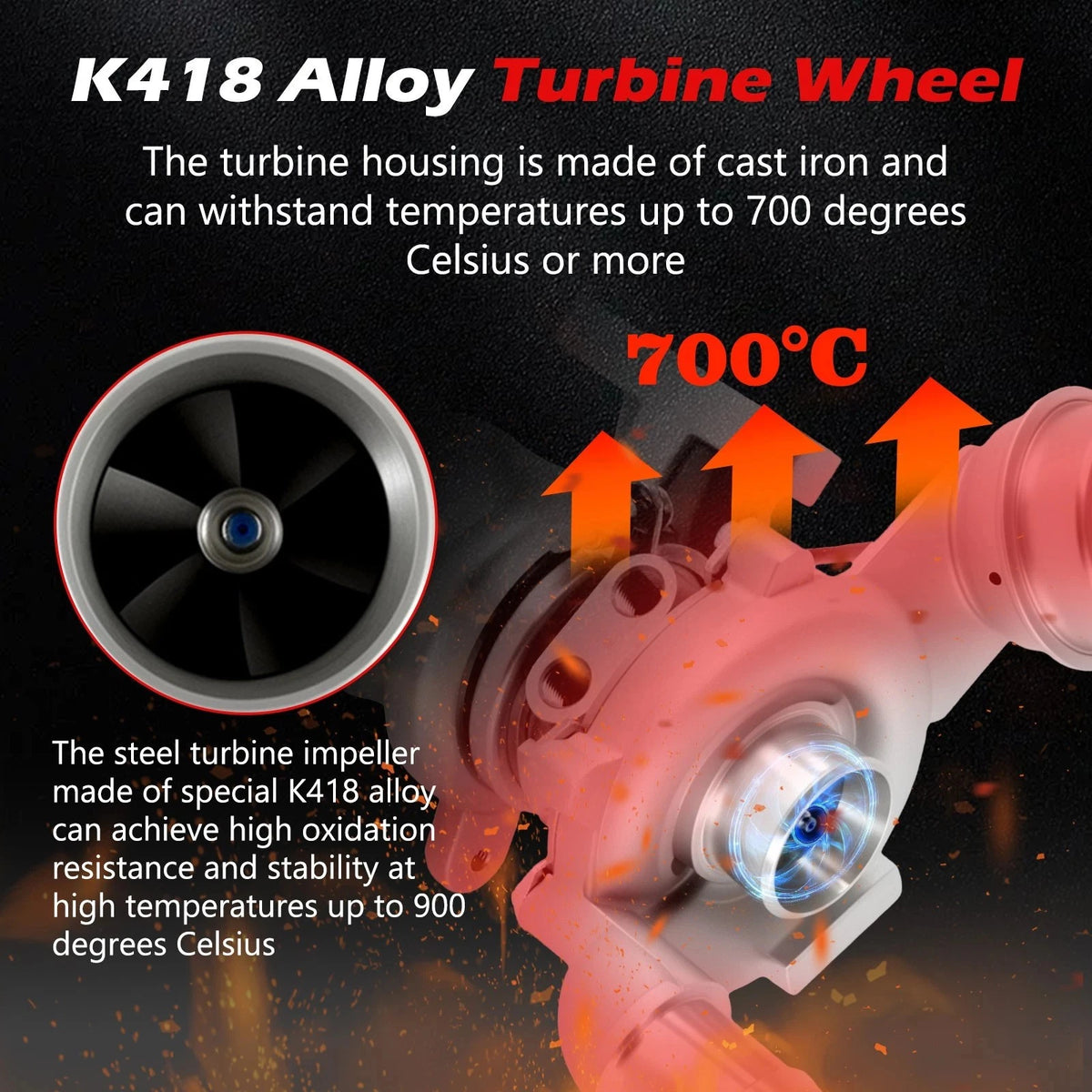 Left & Right Turbo Turbocharger for Ford Explorer Flex MKT MKS (2010–2019) - 790317-0003, AA5Z6K682CA, 790317-0001