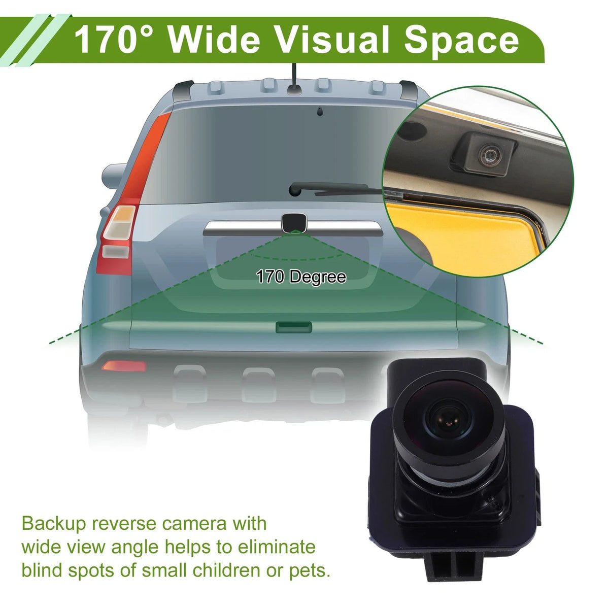 Rear View Backup Camera for Ford Edge (2011–2013) - Park Assist