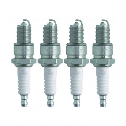 Set of 4 NGK Nickel Spark Plugs BPR5ES for Kawasaki KAF300 Mule (1993–2004)
