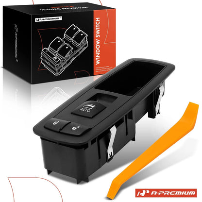 Front Left Power Window Switch for Dodge Ram 1500 2500 3500 ProMaster (4602870AB, 4602870AC, 4602870AD, DWS523)
