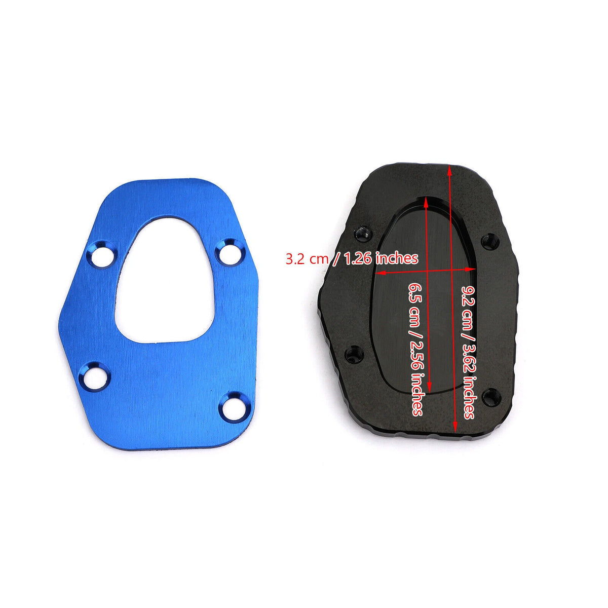Kickstand Sidestand Enlarge Plate Pad for Yamaha Niken/GT (2019–2020) KSP-129-Blue