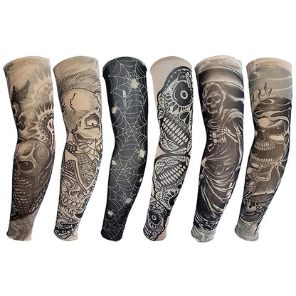 6Pcs Tattoo Sleeves for Men - Multicolor Arm Covers