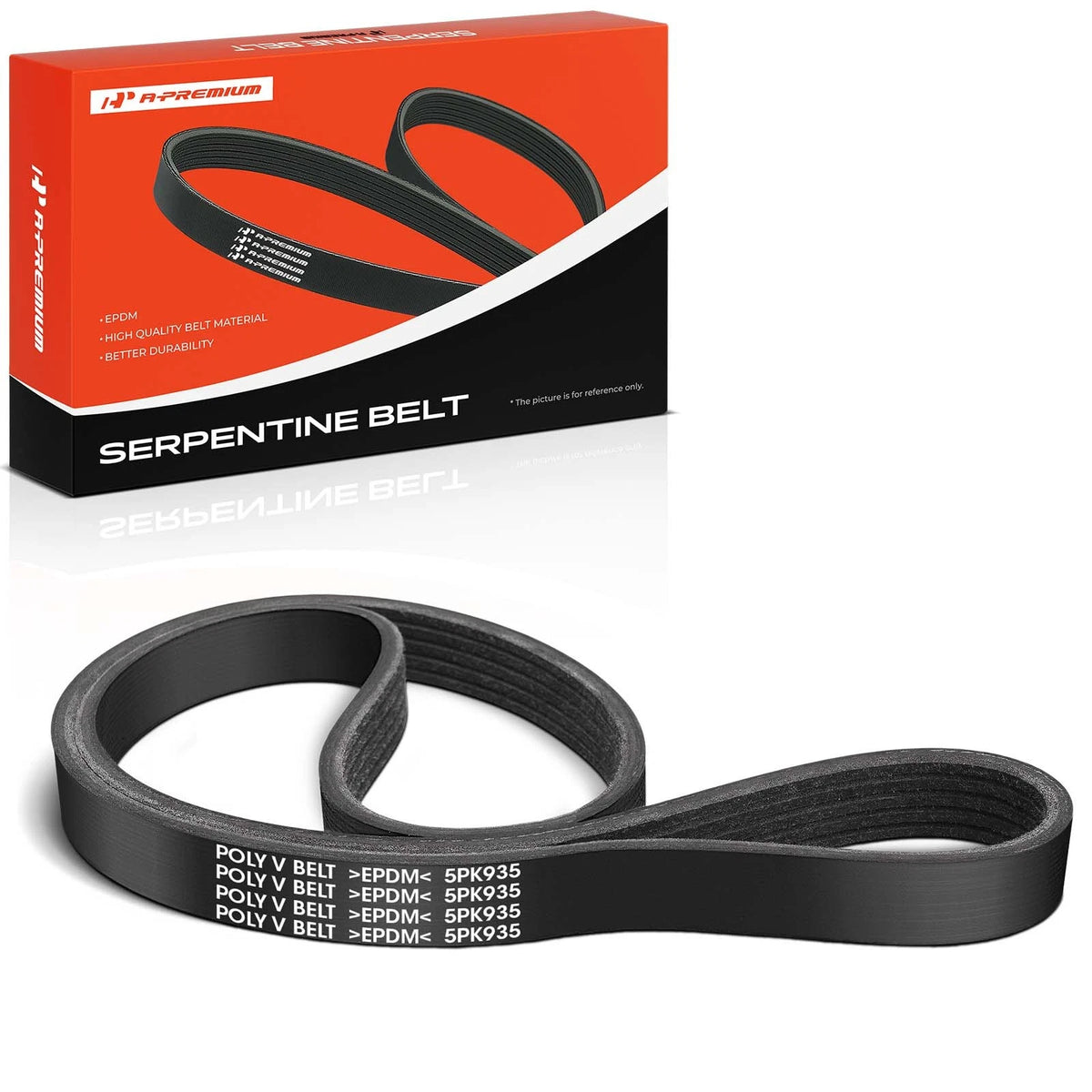 Serpentine Belt for Honda Insight (2000–2006) Acura RL (1996–2004) 5PK933, K050368