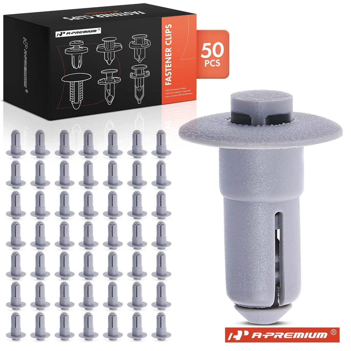50x Push Type Retainer Clip for Dodge Interior Trim