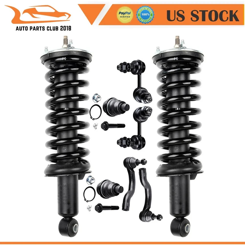 Front Strut Assemblies Suspension Kit for Nissan Pathfinder Xterra (2005–2012)