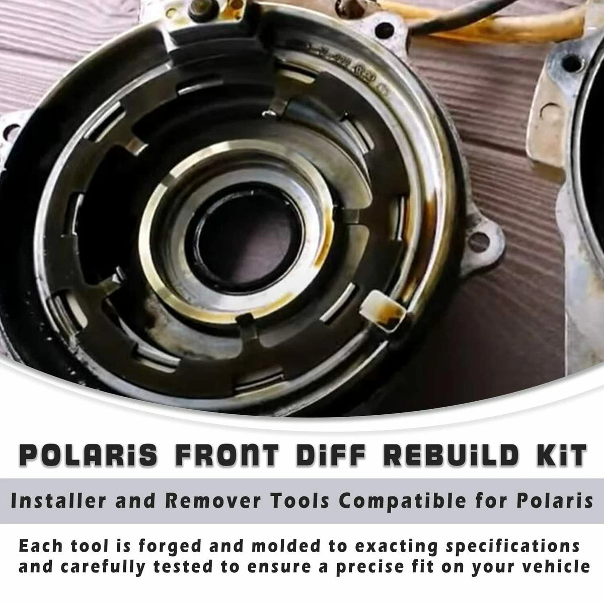 Front Diff Rebuild Kit for Polaris Ranger RZR 570 800 900 (2010–2021) 3234466 3235261 3235263 3234907