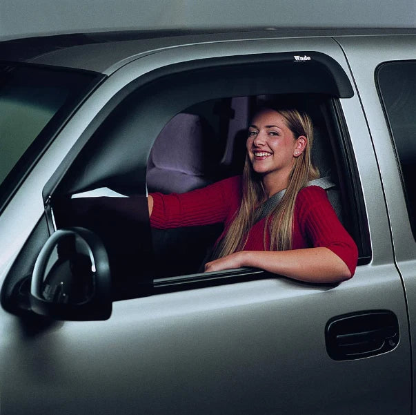 2X Smoke Window Visor Rain Deflector for Dodge Dakota (1987–1996) 34464