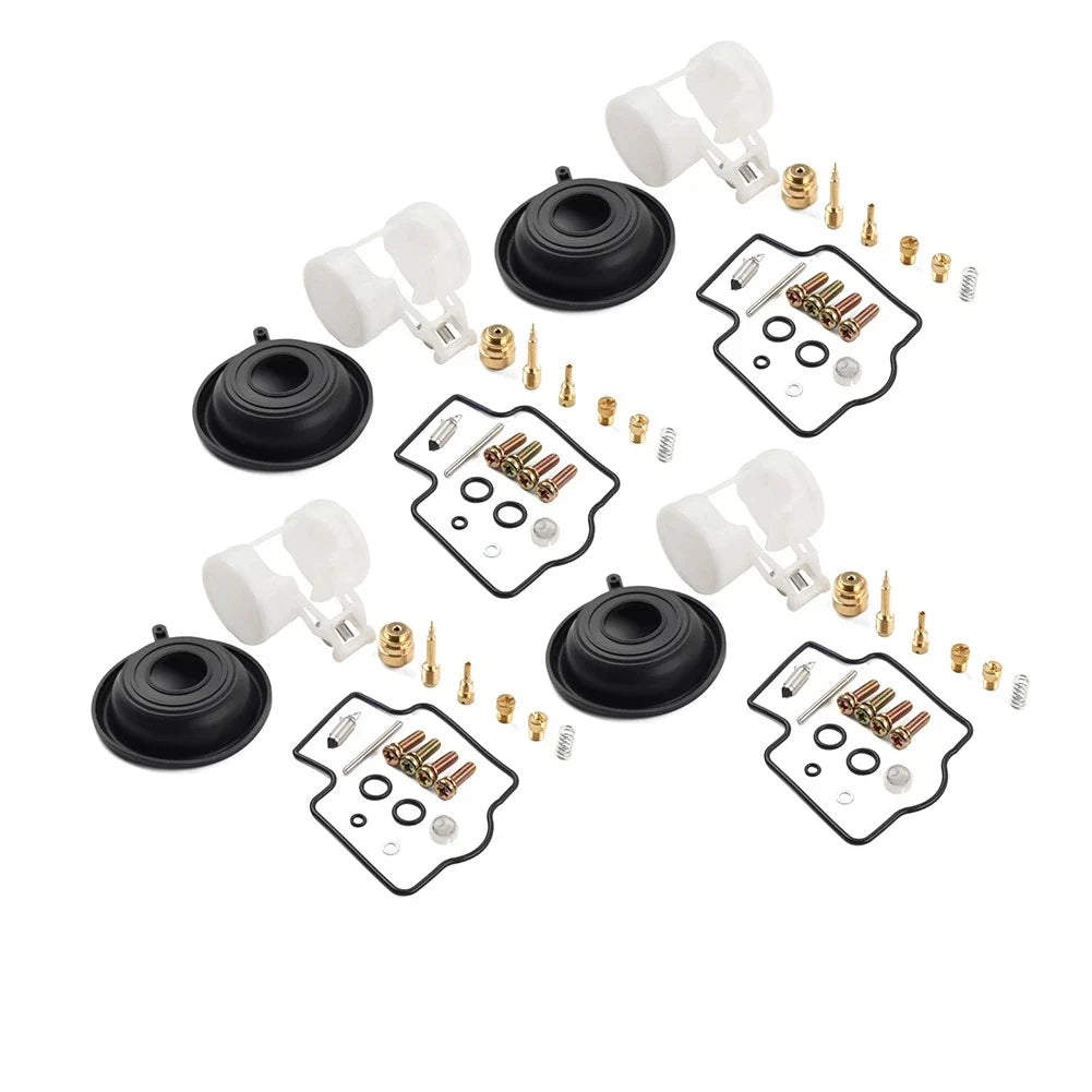 Carburetor Repair Kit Diaphragm Float for Kawasaki ZX500 ZZR500 (1990–1994)