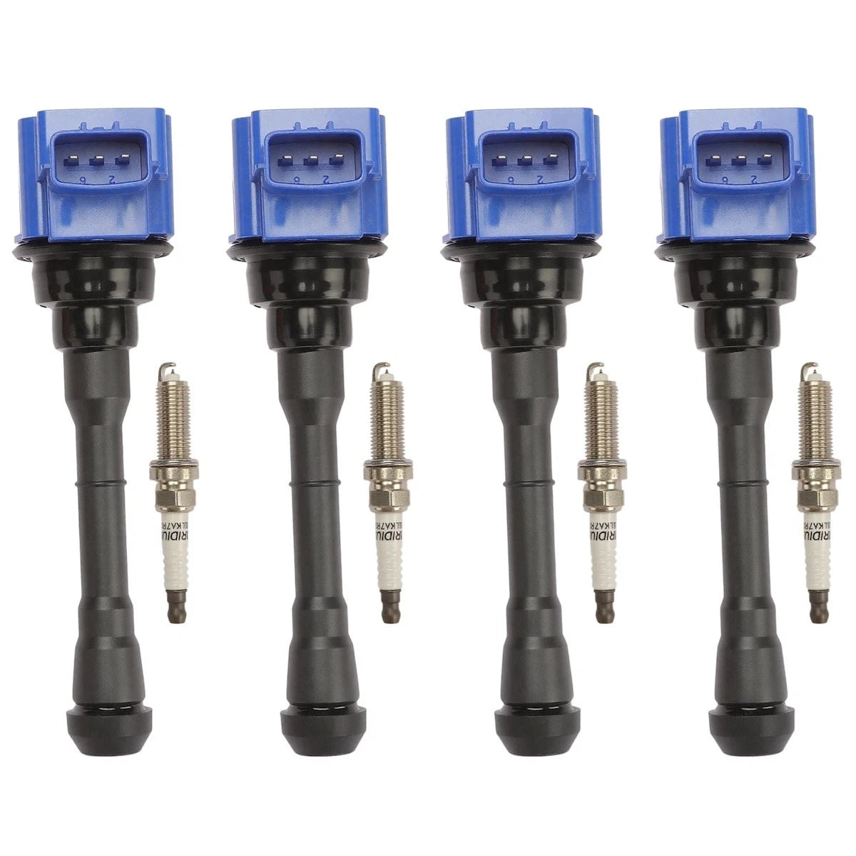 Ignition Coil and Spark Plug Kit for Nissan Juke (2011–2017) 18085240, 224481KC0A, UF659