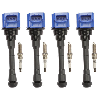 Ignition Coil and Spark Plug Kit for Nissan Juke (2011–2017) 18085240, 224481KC0A, UF659
