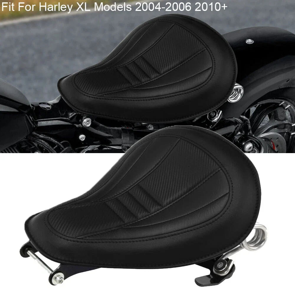 Front Solo Rider Driver Seat for Harley Sportster XL 883 1200 (2004–2006, 2010–2022)
