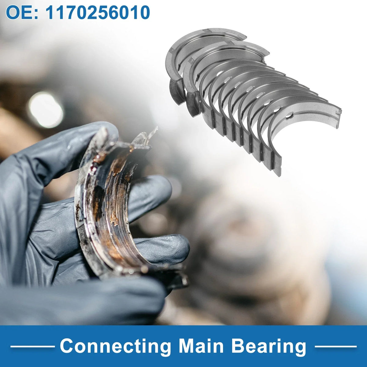 Main Bearing Set No. 1170256010 for Toyota Dyna (1972–1984)