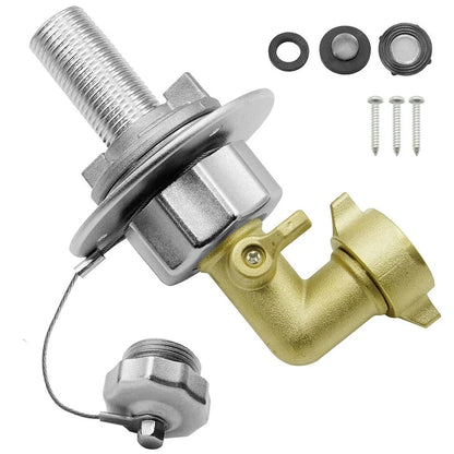 RV Water Tank Inlet with Installation Components for RV