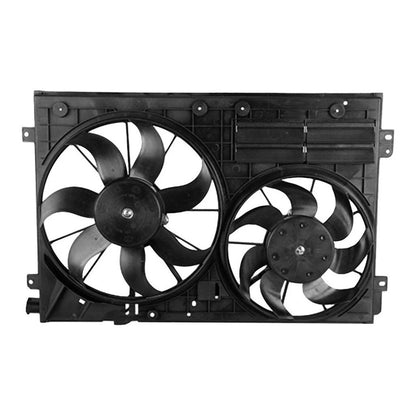 Dual Radiator and Condenser Fan for Volkswagen Eos (2007–2016) LLX-VW3115113-CL360A71, VW3115113