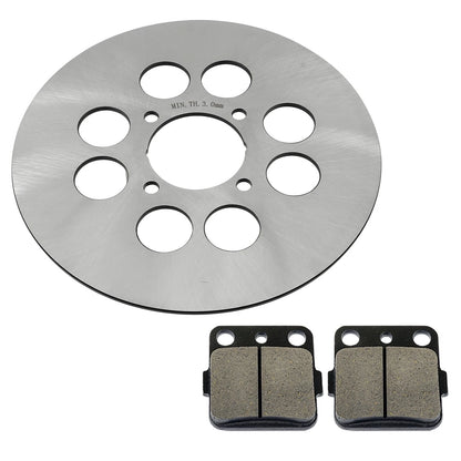 Rear Brake Disc Rotor w/ Brake Pads for Yamaha Blaster YFS200 (2003-2006) DS117AA2006