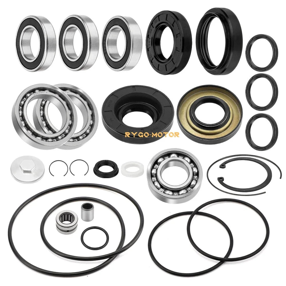 Rear Axle Bearings Seals Kit for Honda Recon 250 TRX250EX TRX250X TRX250 (2002–2023)
