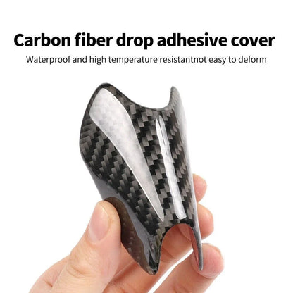 Set of 4 Carbon Fiber Door Handle Protector Film for Cars