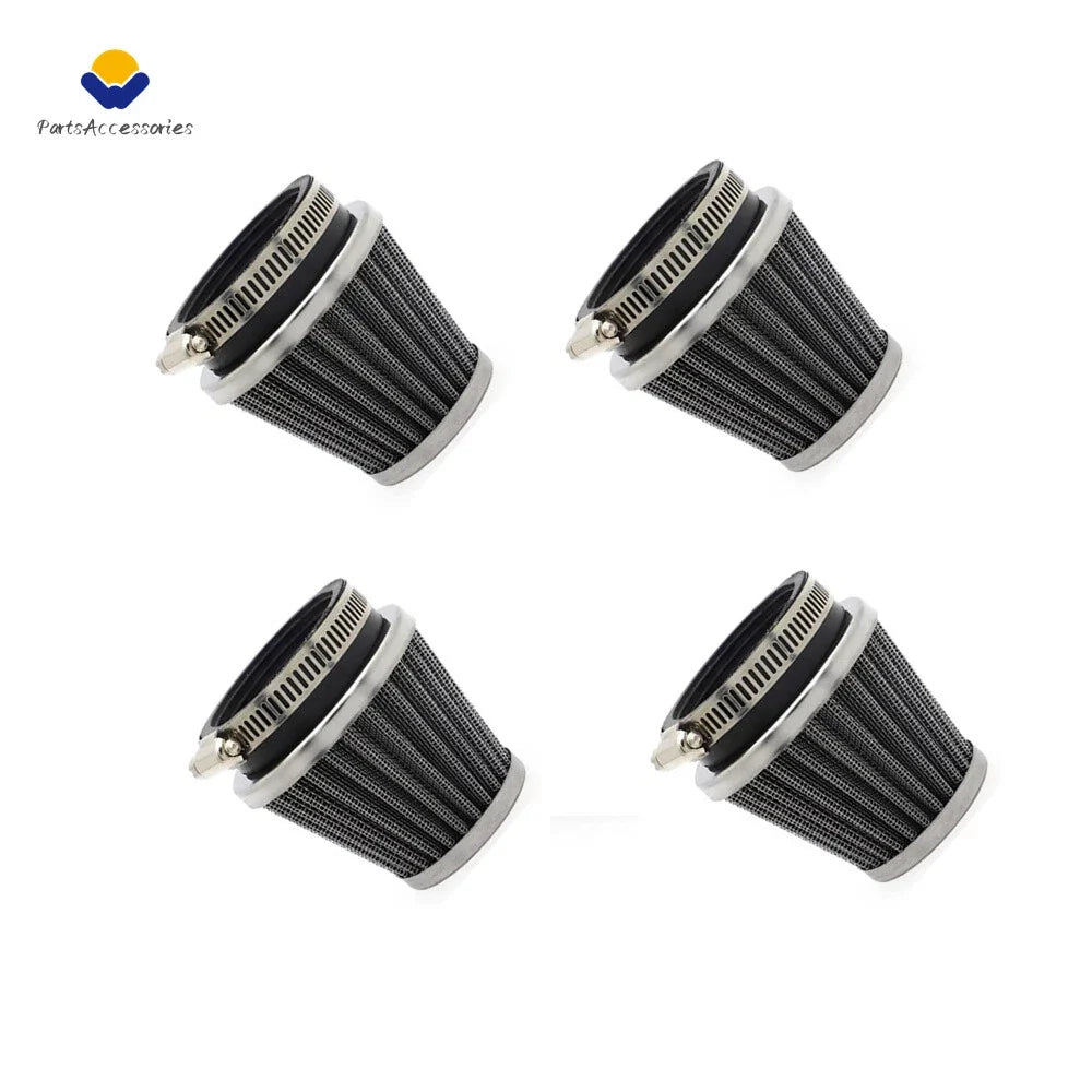 4Pcs 54mm Carburetor Air Filter Cleaner for Kawasaki Honda