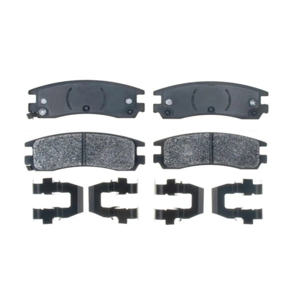 Set of 4 Disc Brake Pads for Saturn SC1/SC2 (1993–2002) OLX-ACD17D714MH-CL360A63