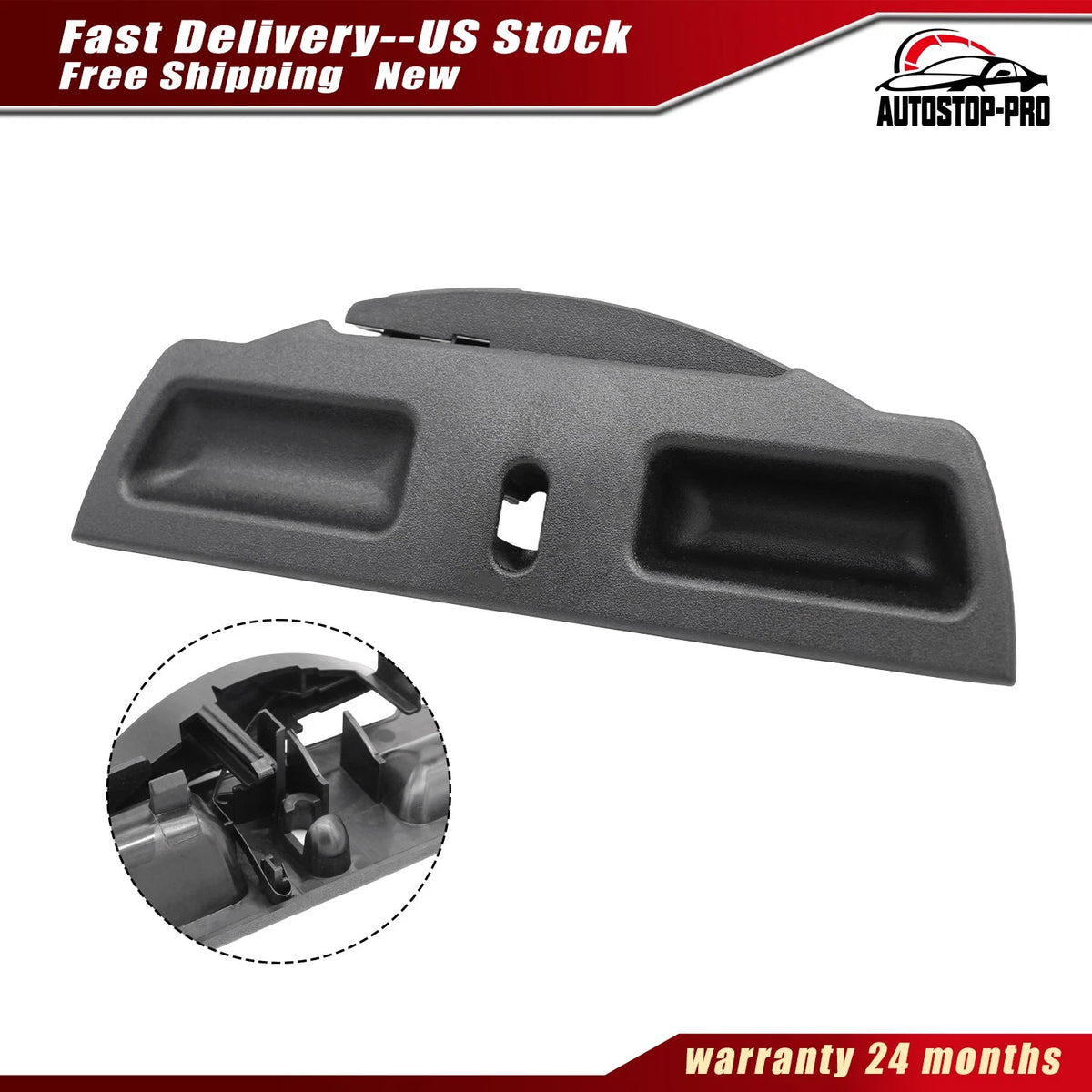 Center Console Jump Seat Lid Latch for Chevy Silverado Sierra (2003–2006) 11098014, 812444, 812443