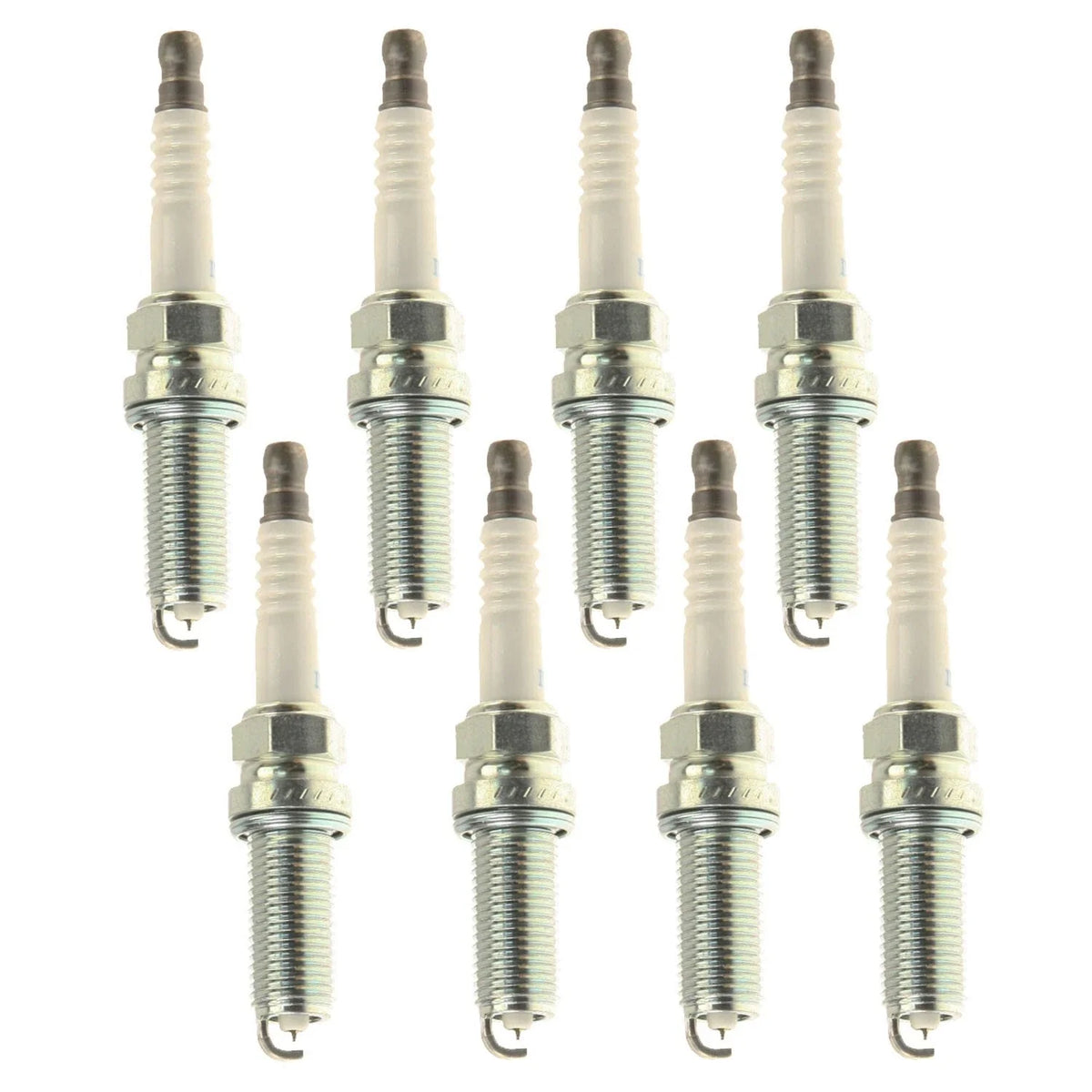 Set of 8 NGK Laser Iridium Spark Plugs (Gap 0.044) for Mazda 3 Sport (2010–2013)