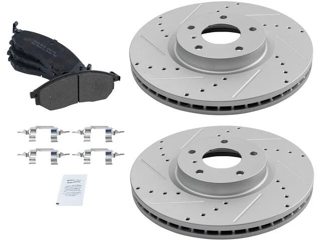 Brake Pad and Rotor Kit for Infiniti M35h (2012–2013) 72596PBHF