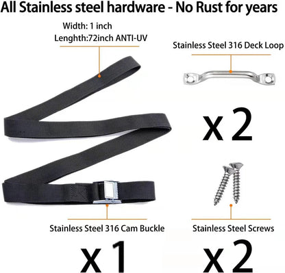 78'' Battery Tie Down Strap for Universal Use (78 inches x 78 inches)