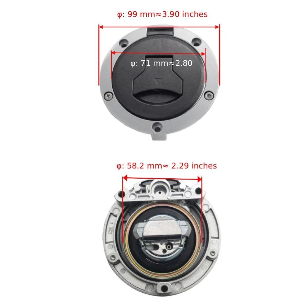 Fuel Gas Tank Cap for Honda CB500F/FA/1000RA (2014–2019)
