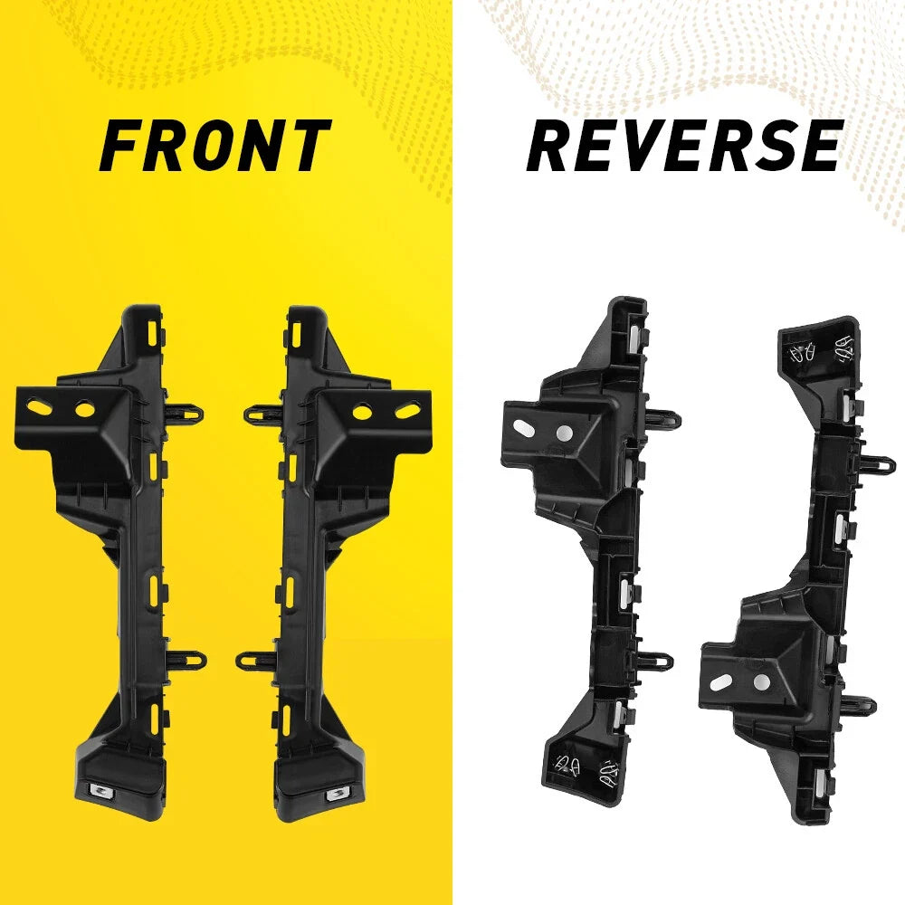 Set of 2 Front Bumper Retainer Brackets for Chevrolet Equinox (2018–2022)