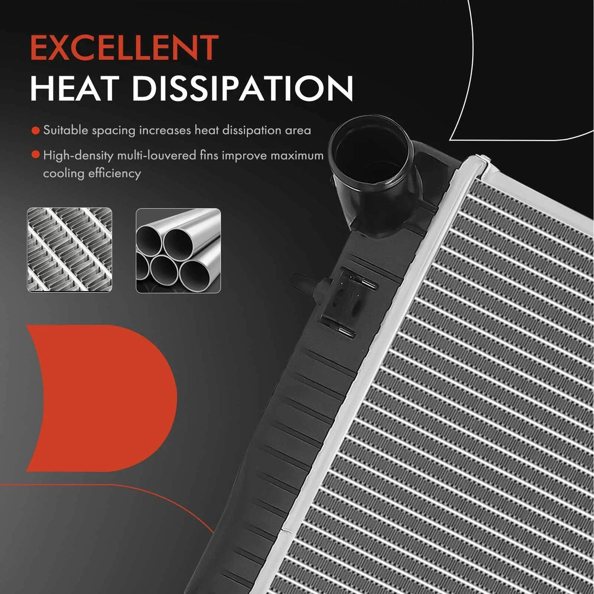 Radiator for Subaru WRX (2022–2024) Turbocharged Sedan