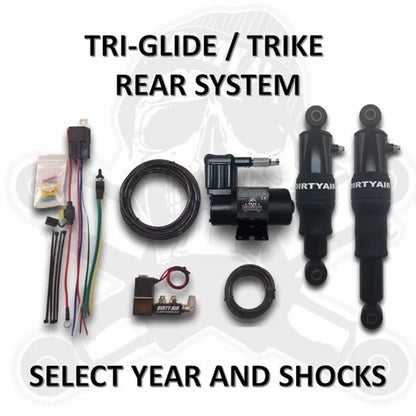 DIRTY AIR Rear Air System for Harley Trike RG3 Road Glide (2025-earlier)