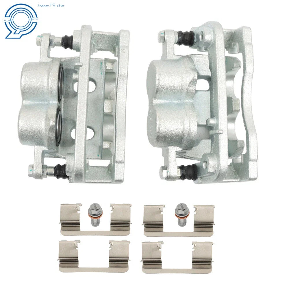 2Pcs Front Disc Brake Calipers for Chevrolet GMC Cadillac (2005–2008)