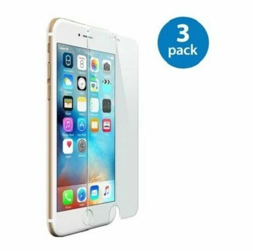 3-Pack Tempered Glass Screen Protector for iPhone 12 11 Pro Max XR X XS Max 8 7