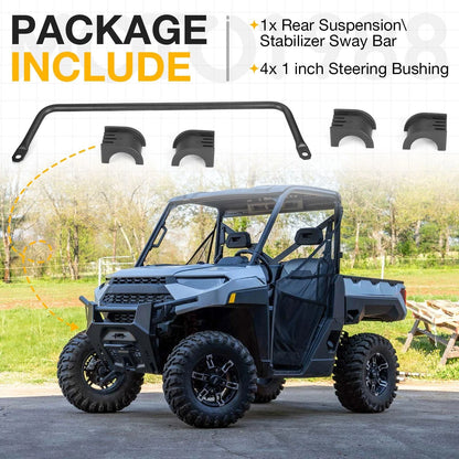 Rear Suspension Stabilizer Sway Bar for Polaris Ranger 1000 XP Crew