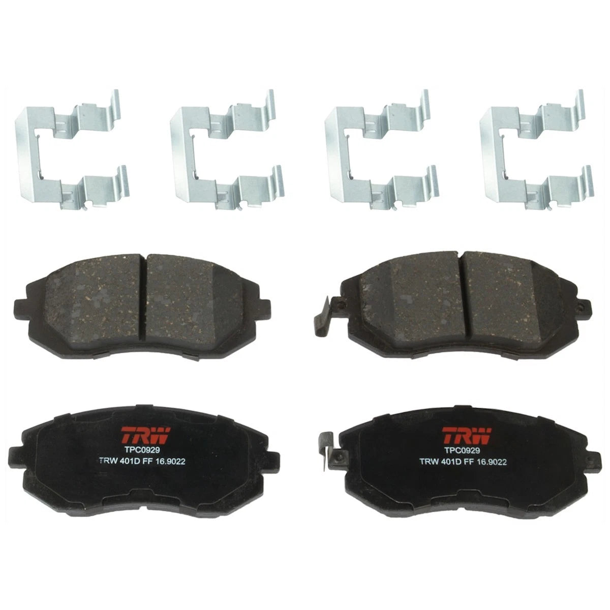 2X Brake Disc and Pad Kit for Subaru Forester (KIT-072924-4427, 12147018)