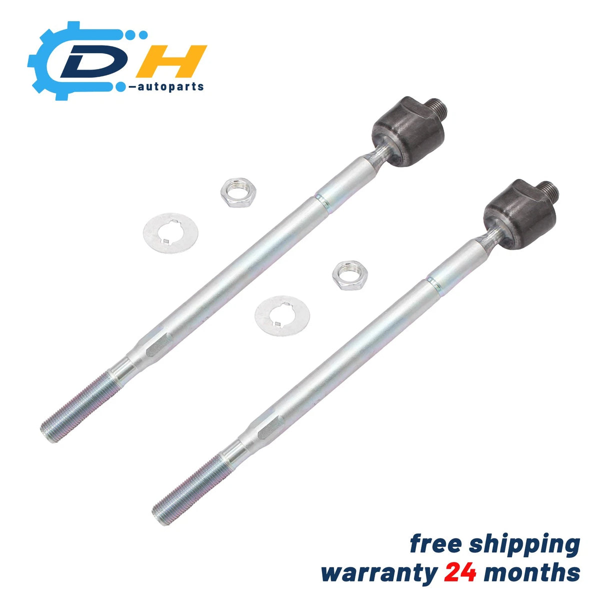 2Pcs Inner Tie Rods for Toyota Highlander (2020–2025) 45503-0E040, 45503 0E040