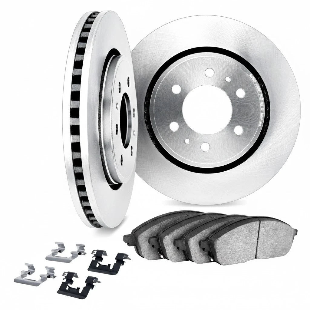 Brake Rotor Set for GMC Envoy (2006–2009) ALX-PAU-DF-6512-48327-CLA4