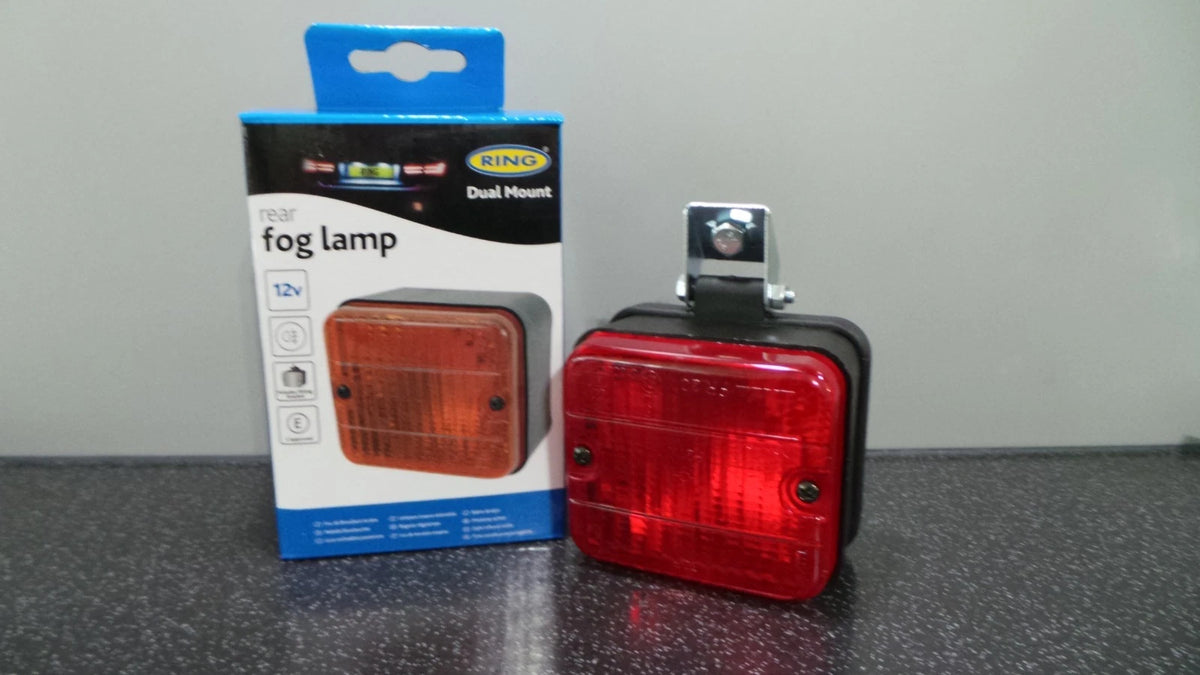 Square Rear Red Fog Light for Car/Van/Trailer (RL014)