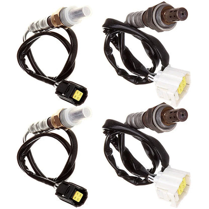 Set of 4 O2 Oxygen Sensors for Jeep Wrangler 2003 (4.0L L6)