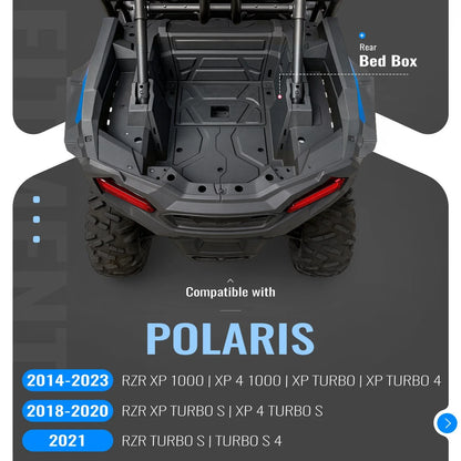 Right Side Rear Bed Box for Polaris RZR XP 1000/Turbo S (2014–2023) #5454270