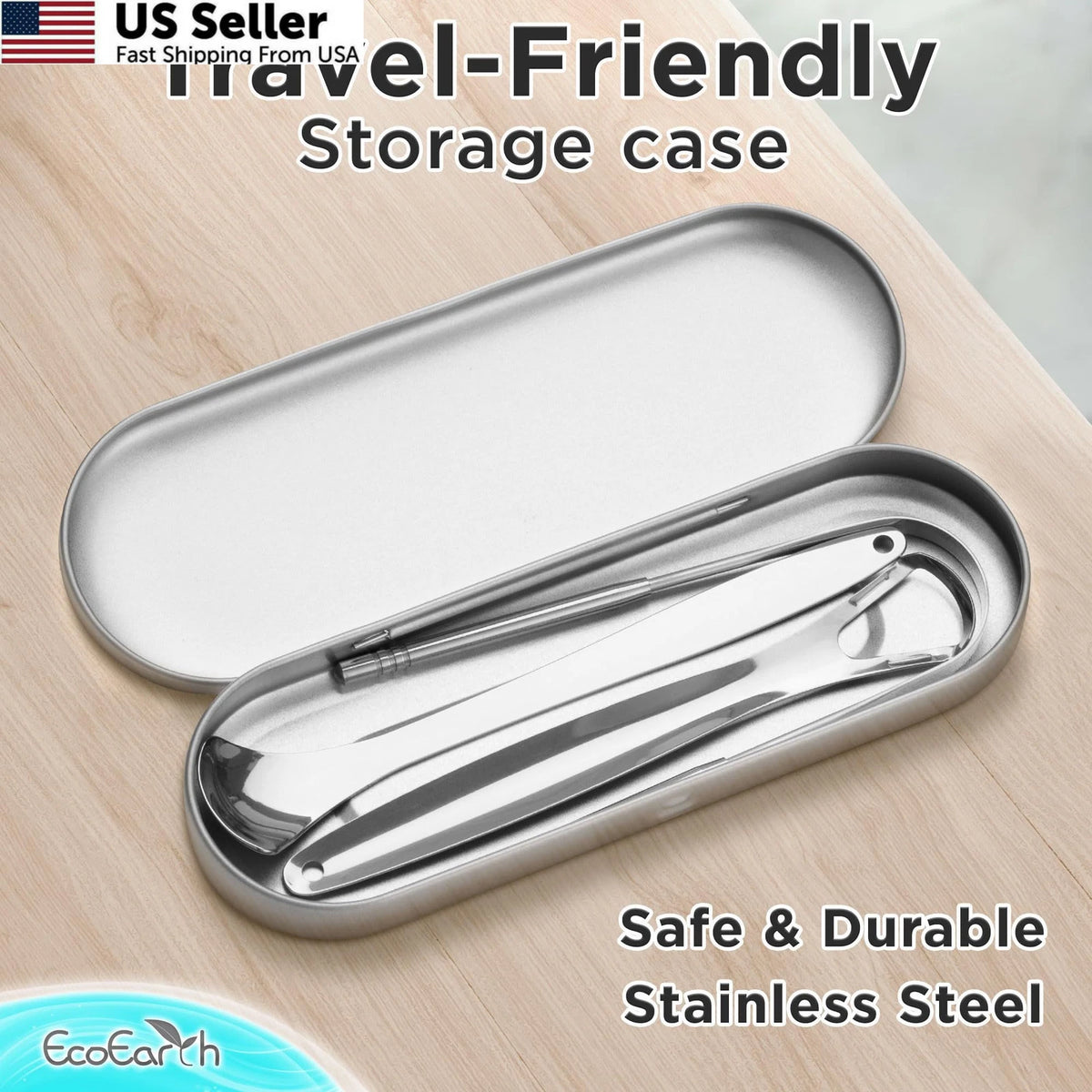 3X Tongue Scraper for Adults - Metal Cleaner Silver