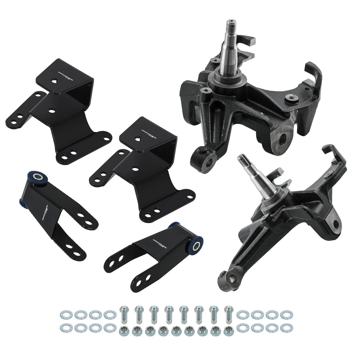 Lowering Kit 3" Front 4" Rear for Chevrolet C10 GMC C15 (1973–1987)